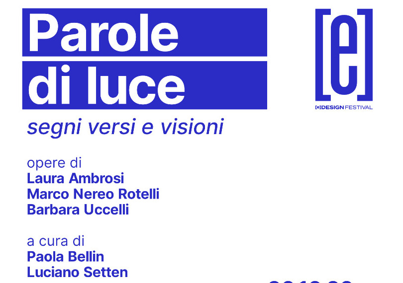 Parole di luce. Segni, versi e visioni