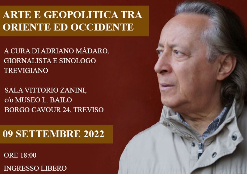 Conferenza “Arte e Geopolitica tra Oriente ed Occidente", Museo Bailo 9 settembre, ore 18.00